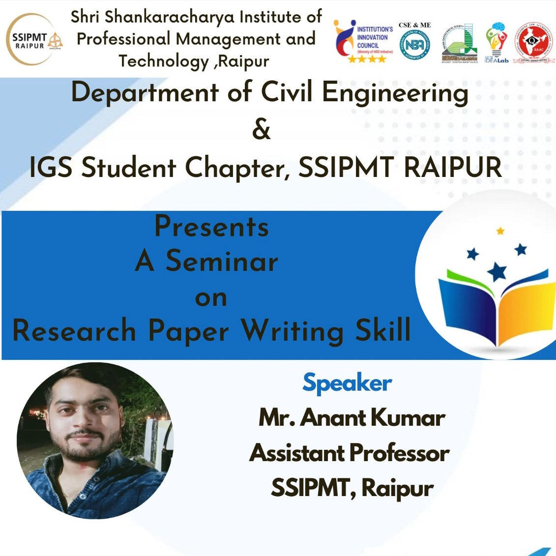 ACE & IGS Events, Civil Engineerign, SSIPMT Raipur