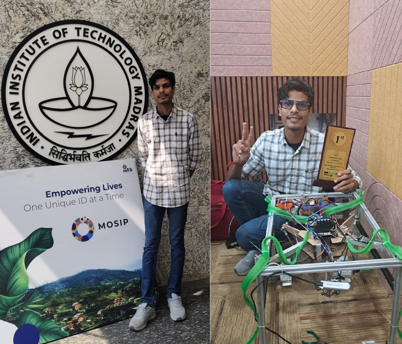 B.Tech Electronics Achievement