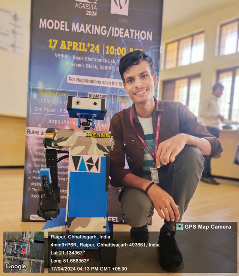 B.Tech Electronics Achievement