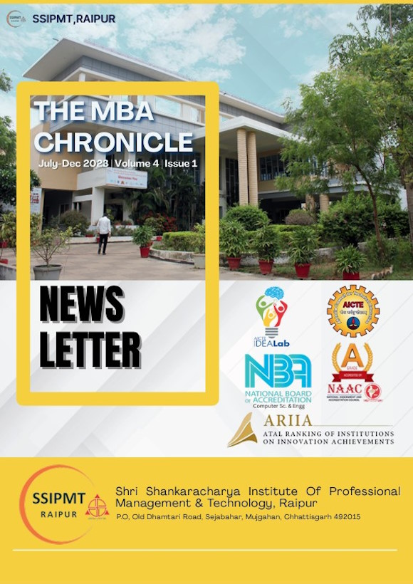 SSIPMT, Raipur B.Tech Mechanical Newsletters